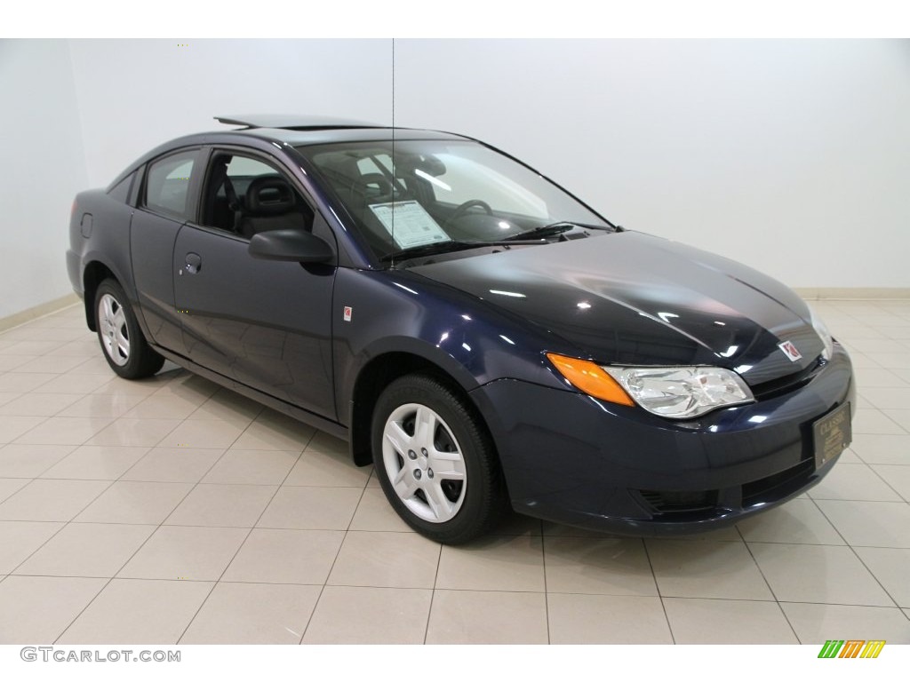 2007 ION 2 Quad Coupe - Deep Blue / Black photo #1