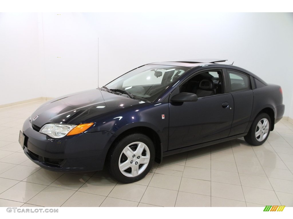 2007 ION 2 Quad Coupe - Deep Blue / Black photo #3