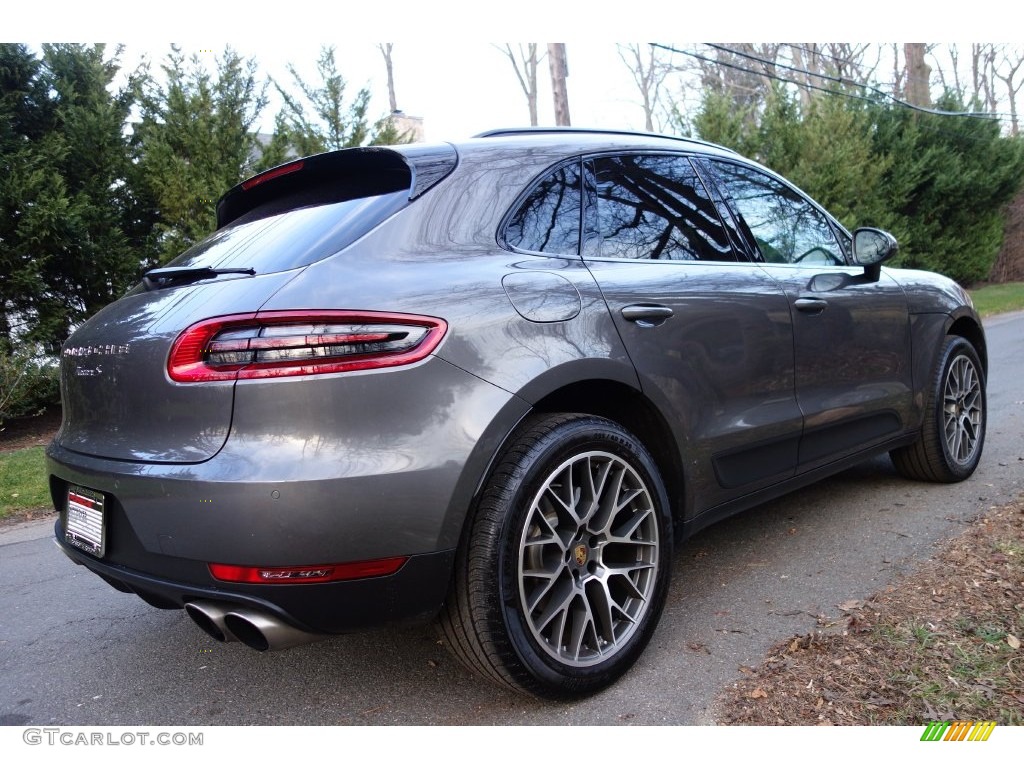 2015 Macan S - Agate Grey Metallic / Black photo #6