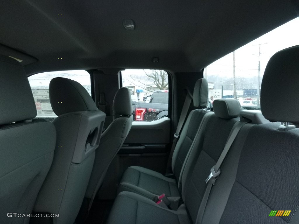 2016 F150 XL SuperCab 4x4 - Shadow Black / Medium Earth Gray photo #13