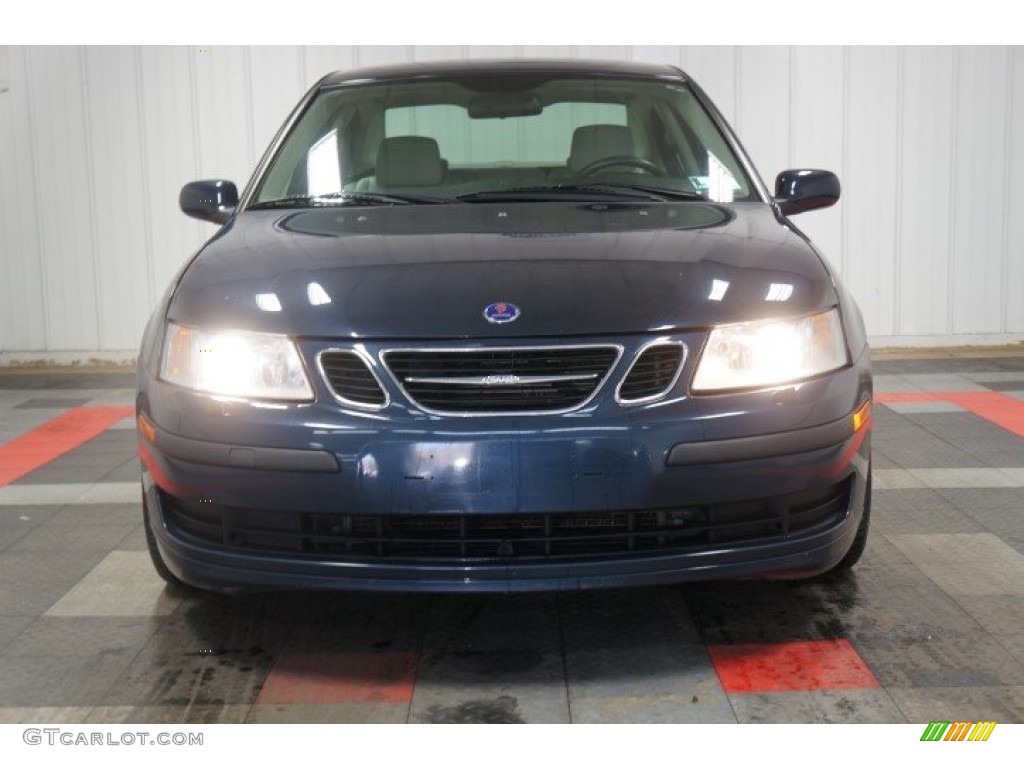 2006 9-3 2.0T Sport Sedan - Fusion Blue Metallic / Slate Gray photo #4