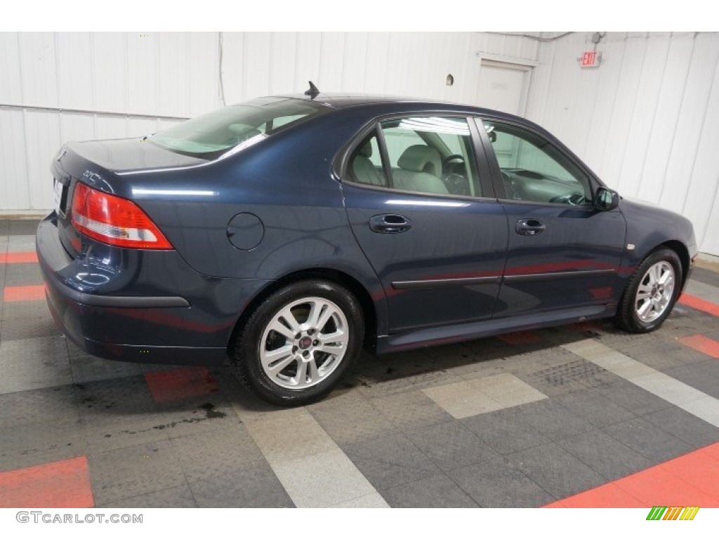 2006 9-3 2.0T Sport Sedan - Fusion Blue Metallic / Slate Gray photo #7