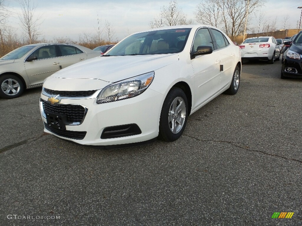 2016 Malibu Limited LS - Summit White / Jet Black/Titanium photo #1