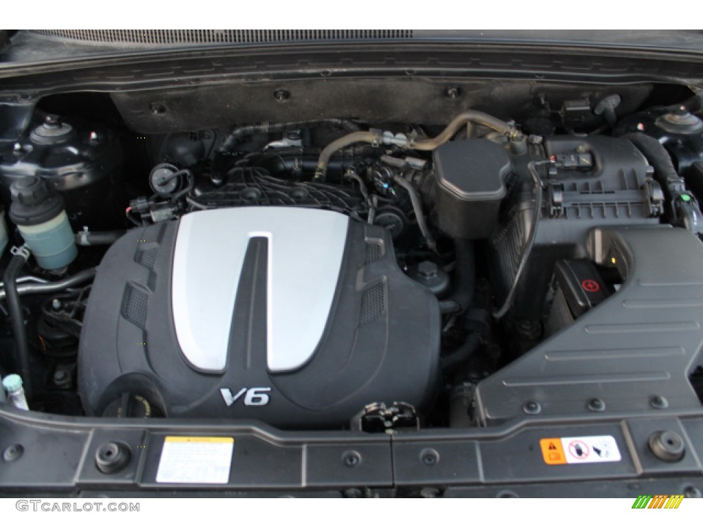2013 Sorento LX V6 AWD - Ebony Black / Black photo #7