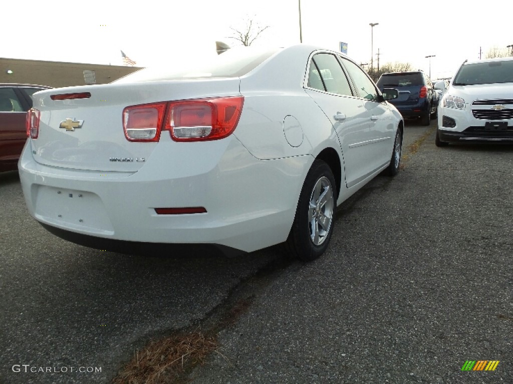 2016 Malibu Limited LS - Summit White / Jet Black/Titanium photo #4