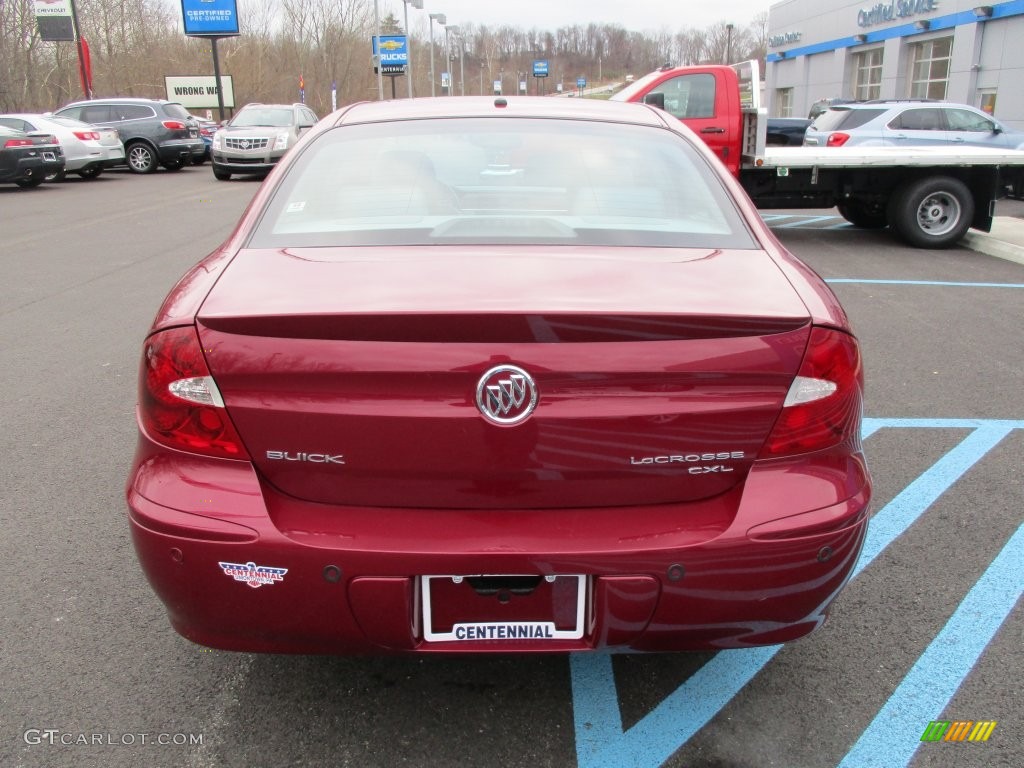 2005 LaCrosse CXL - Cardinal Red Metallic / Gray photo #5