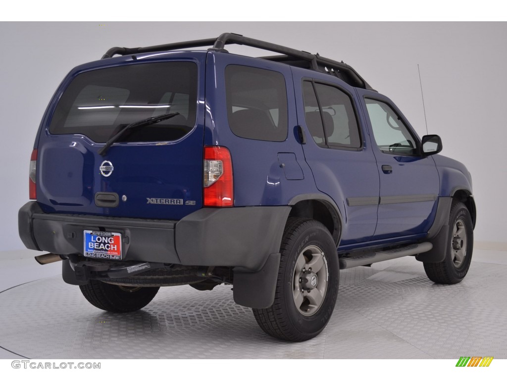 2003 Xterra SE V6 4x4 - Just Blue Metallic / Charcoal photo #7