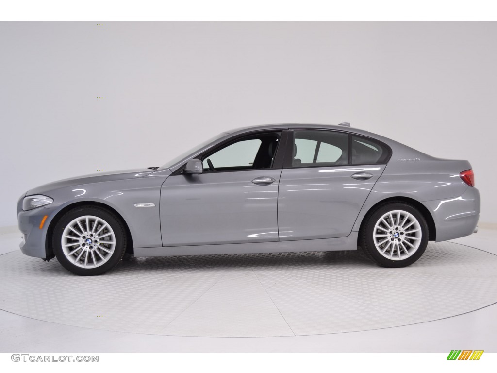 Space Gray Metallic 2013 BMW 5 Series ActiveHybrid 5 Exterior Photo #109272207
