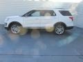 2016 White Platinum Metallic Tri-Coat Ford Explorer XLT  photo #6