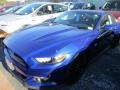2016 Deep Impact Blue Metallic Ford Mustang GT Premium Coupe  photo #2