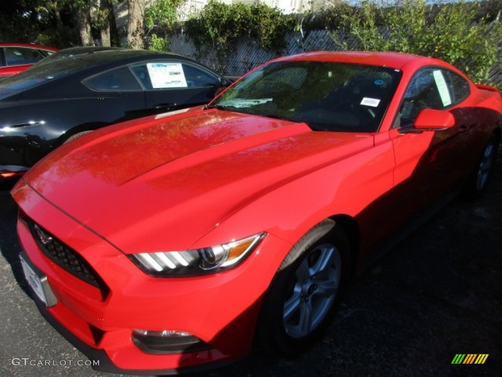 2016 Mustang V6 Coupe - Race Red / Ebony photo #2