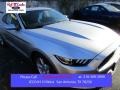 2016 Ingot Silver Metallic Ford Mustang V6 Coupe  photo #1