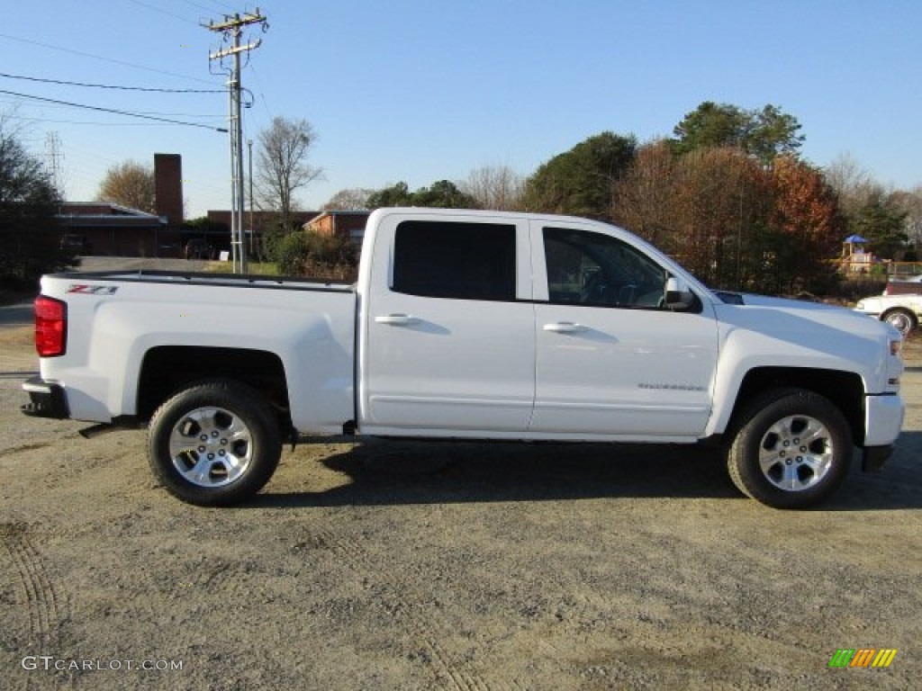 2016 Silverado 1500 LT Z71 Crew Cab 4x4 - Summit White / Jet Black photo #6