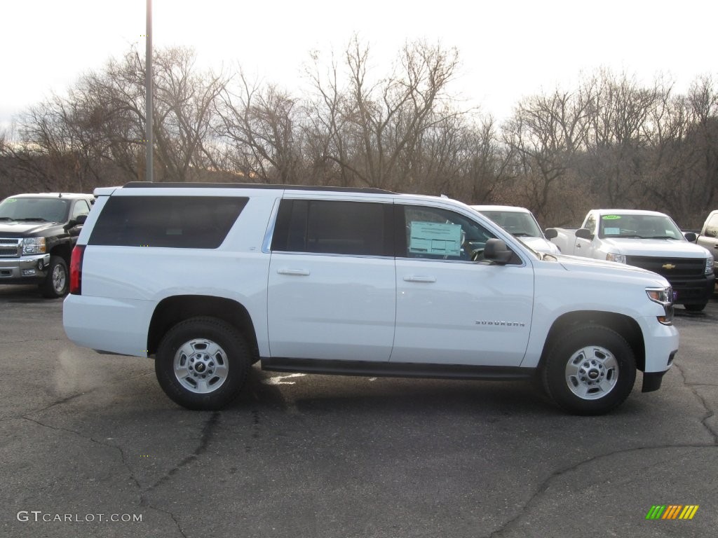 Summit White 2016 Chevrolet Suburban 3500HD LT 4WD Exterior Photo #109276297