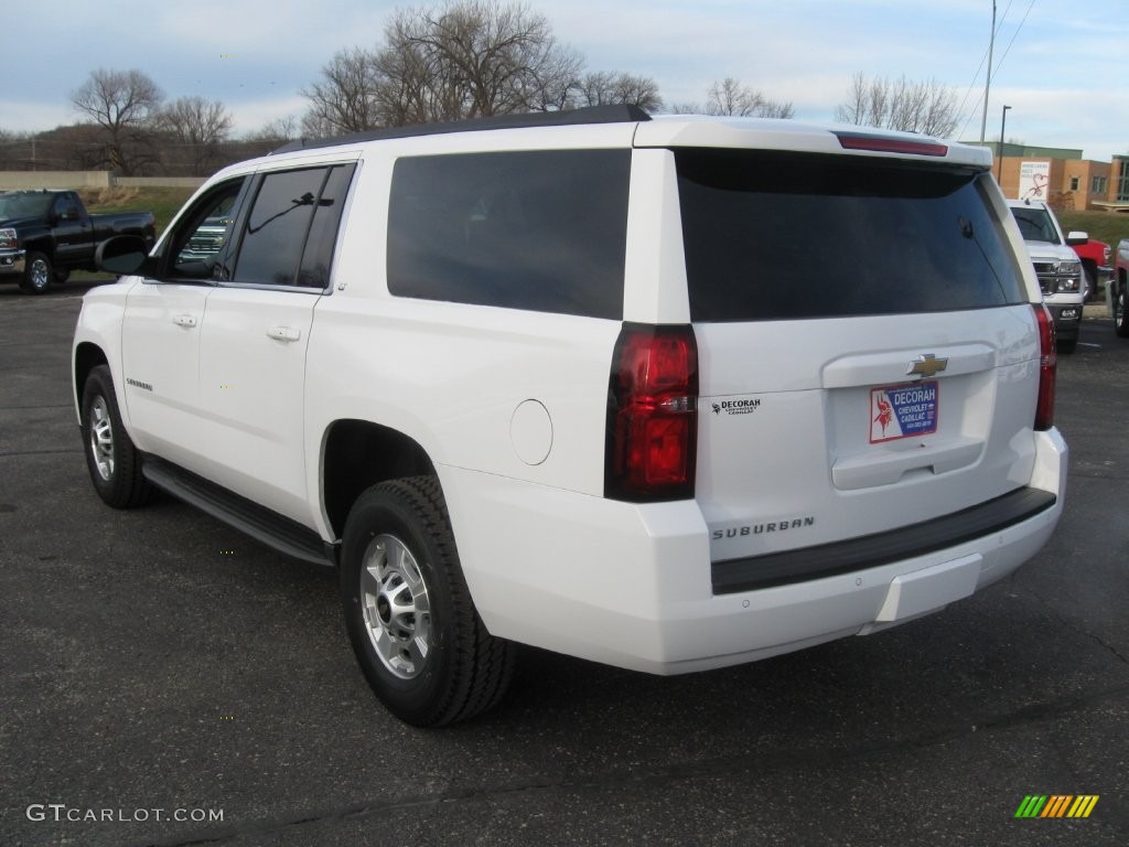 2016 Suburban 3500HD LT 4WD - Summit White / Jet Black photo #14