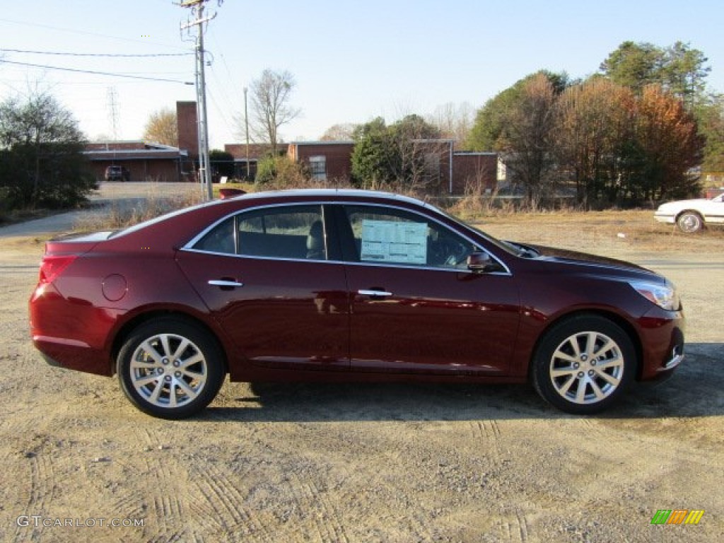 2016 Malibu Limited LTZ - Butte Red Metallic / Jet Black photo #6