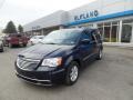 Crystal Blue Pearl 2012 Chrysler Town & Country Touring
