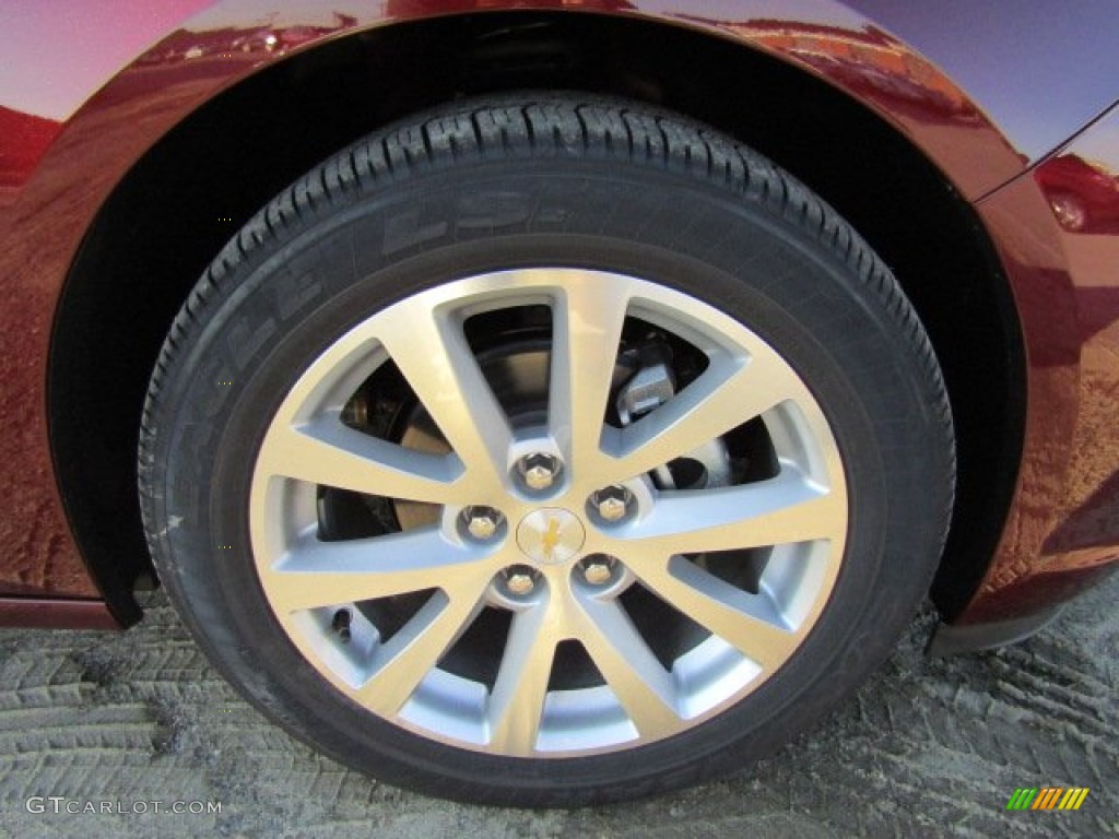 2016 Malibu Limited LTZ - Butte Red Metallic / Jet Black photo #21