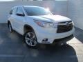 2015 Blizzard Pearl White Toyota Highlander Limited AWD  photo #1