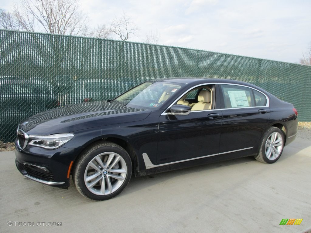 Imperial Blue Metallic 2016 BMW 7 Series 750i xDrive Sedan Exterior Photo #109280701