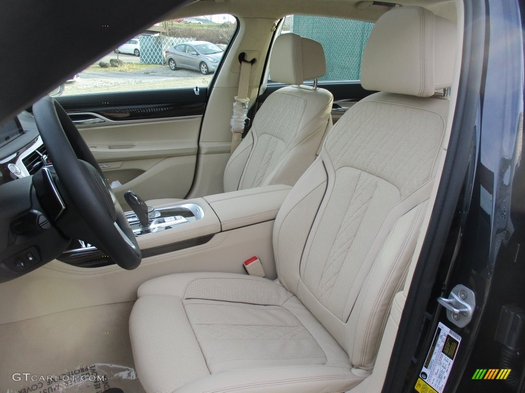 Canberra Beige Interior 2016 BMW 7 Series 750i xDrive Sedan Photo #109280830