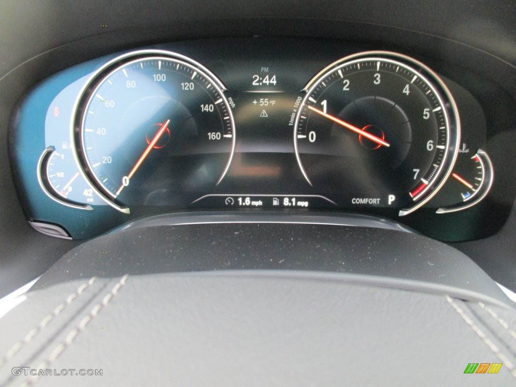 2016 BMW 7 Series 750i xDrive Sedan Gauges Photo #109280986