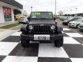 2015 Black Jeep Wrangler Unlimited Sahara 4x4  photo #2