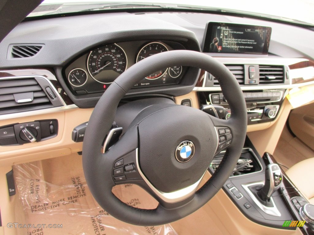 2016 3 Series 328i xDrive Sedan - Alpine White / Venetian Beige photo #15