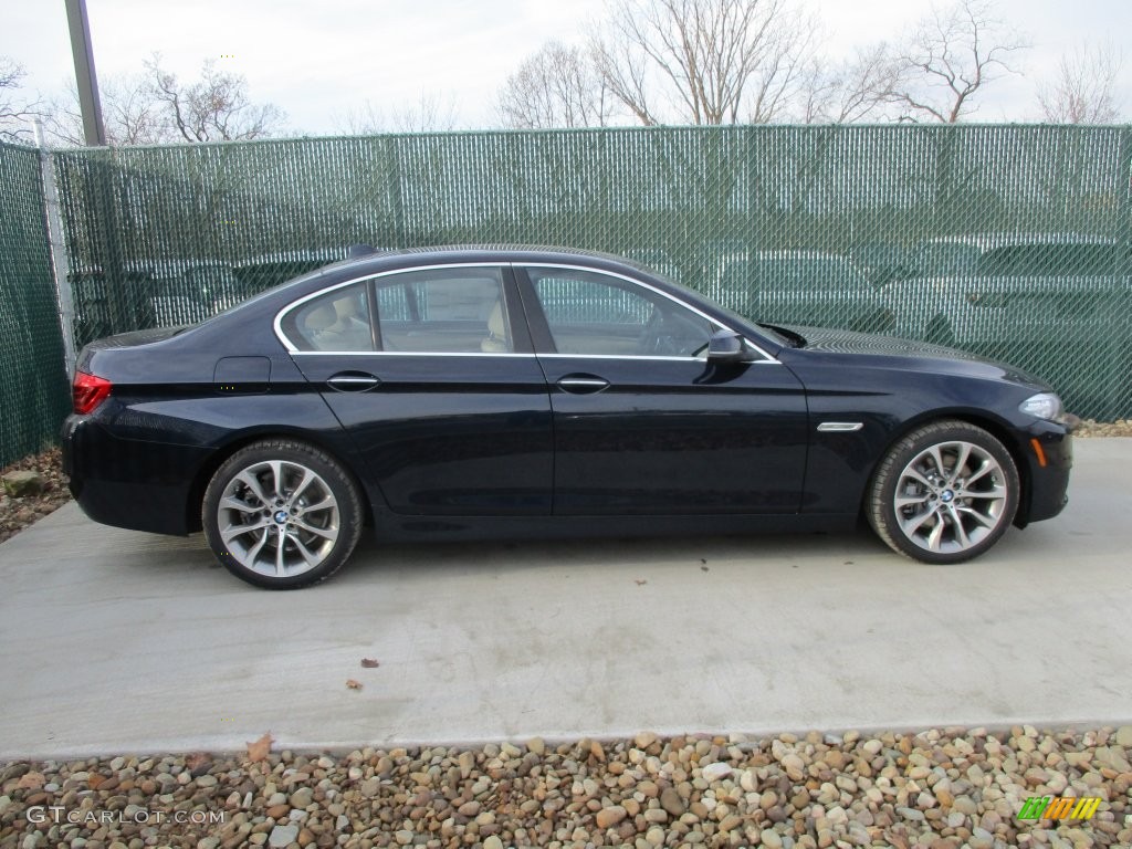 2016 5 Series 535i xDrive Sedan - Imperial Blue Metallic / Venetian Beige/Black photo #2