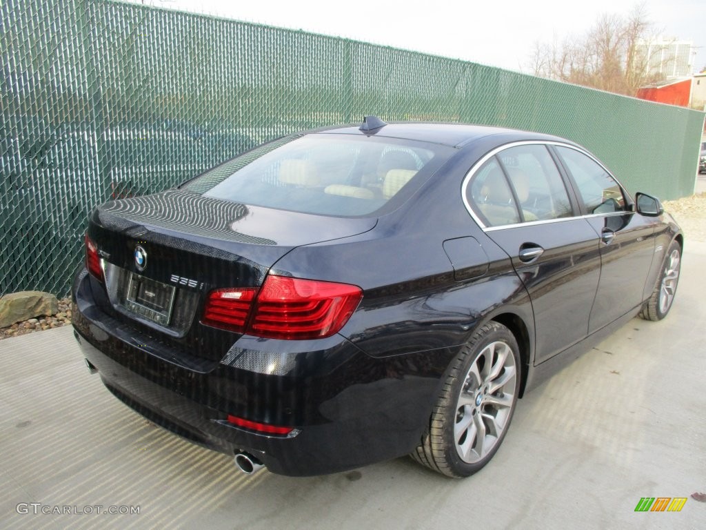 2016 5 Series 535i xDrive Sedan - Imperial Blue Metallic / Venetian Beige/Black photo #4