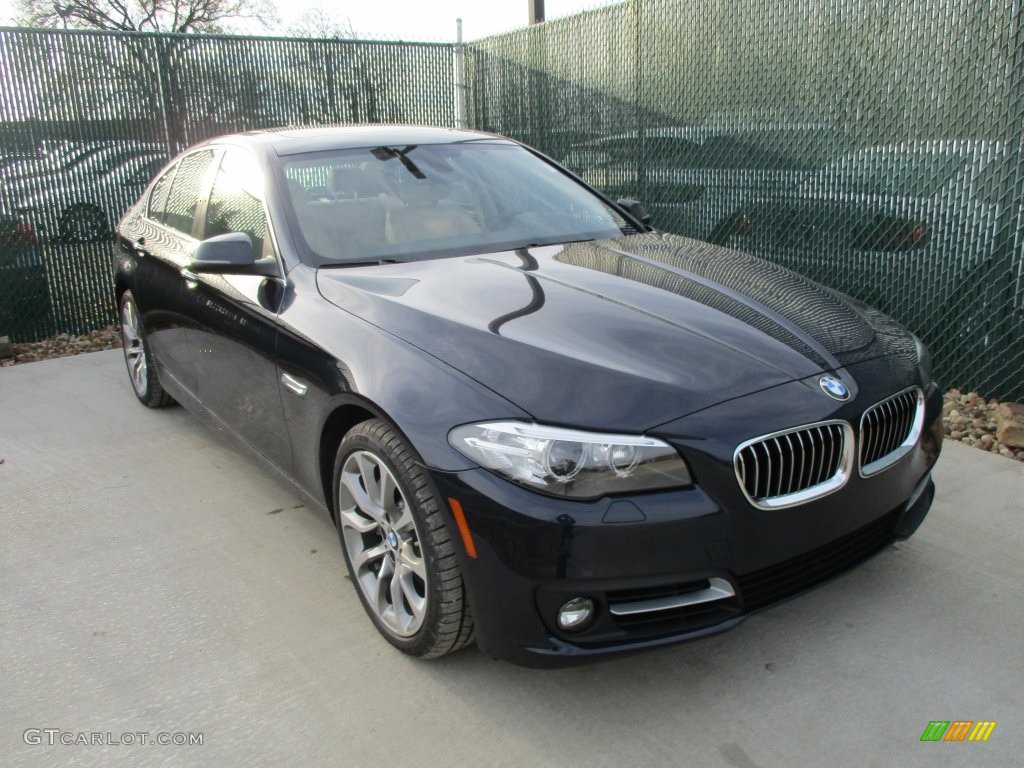 2016 5 Series 535i xDrive Sedan - Imperial Blue Metallic / Venetian Beige/Black photo #5