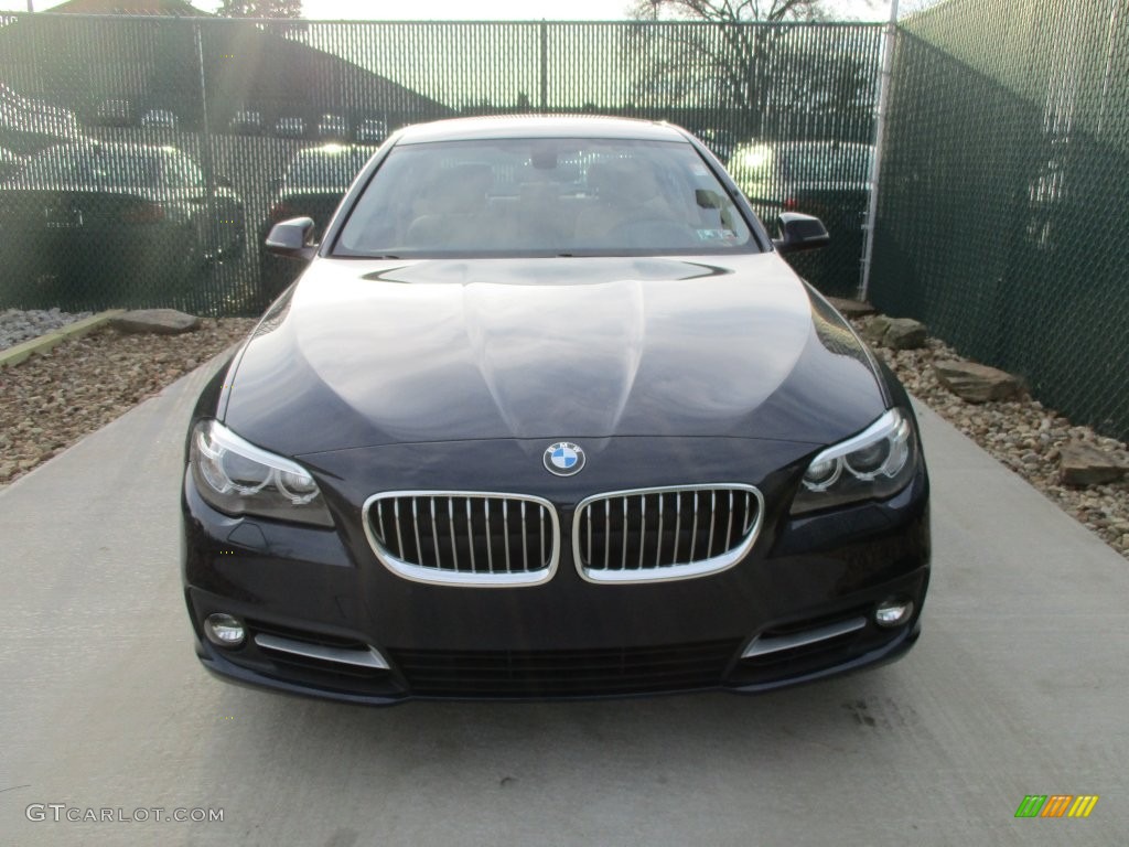 2016 5 Series 535i xDrive Sedan - Imperial Blue Metallic / Venetian Beige/Black photo #6