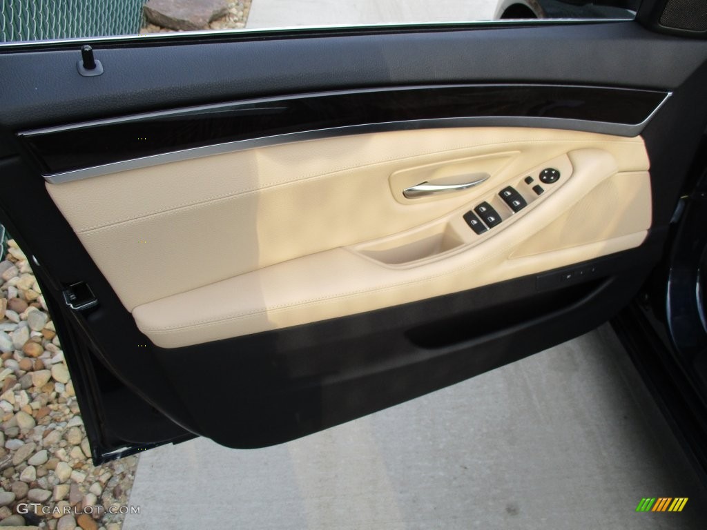 2016 5 Series 535i xDrive Sedan - Imperial Blue Metallic / Venetian Beige/Black photo #11