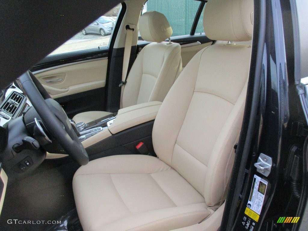 2016 5 Series 535i xDrive Sedan - Imperial Blue Metallic / Venetian Beige/Black photo #13