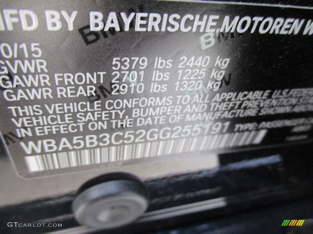 2016 5 Series 535i xDrive Sedan - Imperial Blue Metallic / Venetian Beige/Black photo #19