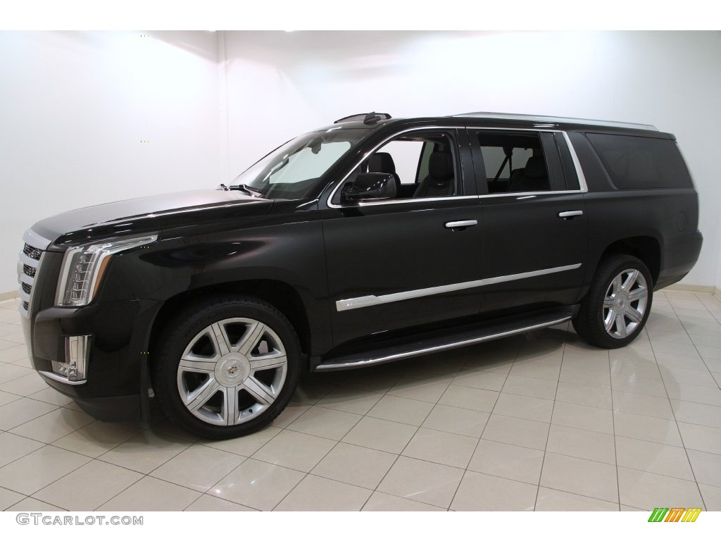 2015 Escalade ESV Luxury 4WD - Black Raven / Jet Black photo #3