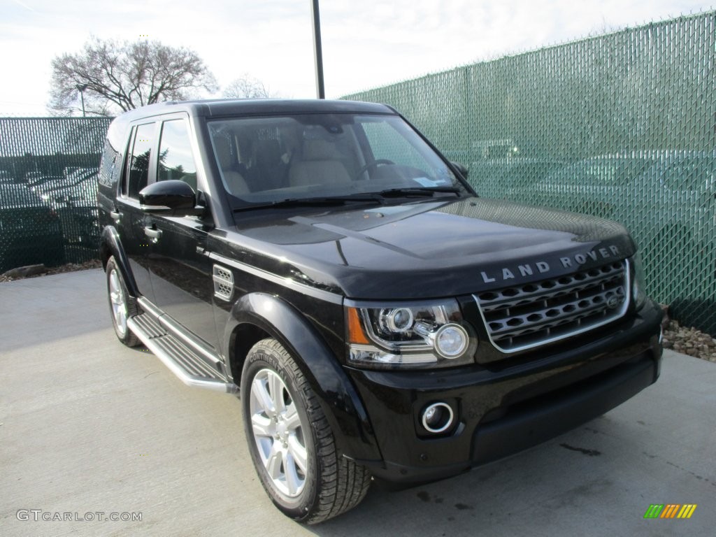 Santorini Black Metallic 2016 Land Rover LR4 HSE Exterior Photo #109283530