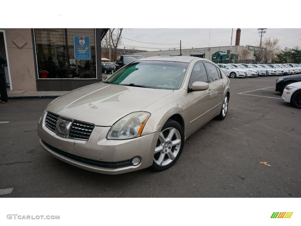 2006 Maxima 3.5 SE - Coral Sand Metallic / Cafe Latte photo #1