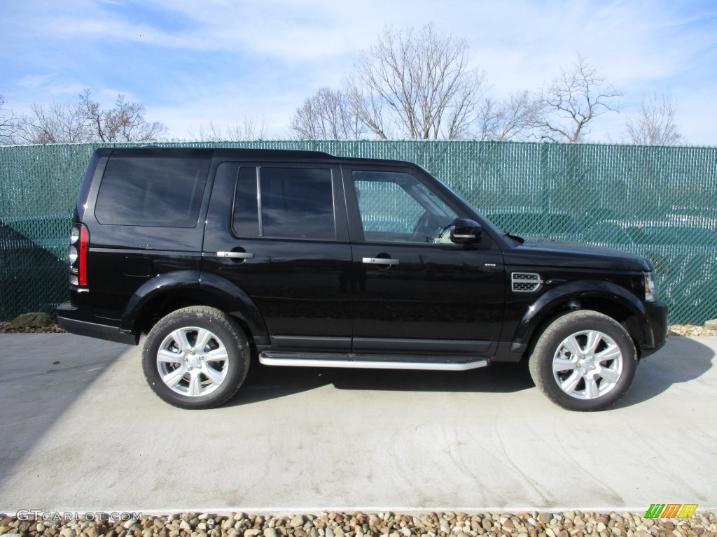 Santorini Black Metallic 2016 Land Rover LR4 HSE Exterior Photo #109283953