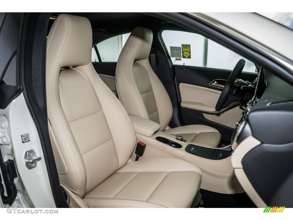 Beige Interior 2016 Mercedes-Benz CLA 250 4Matic Photo #109284398