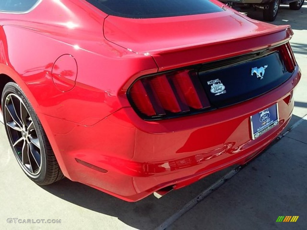 2016 Mustang EcoBoost Coupe - Race Red / Ebony photo #9