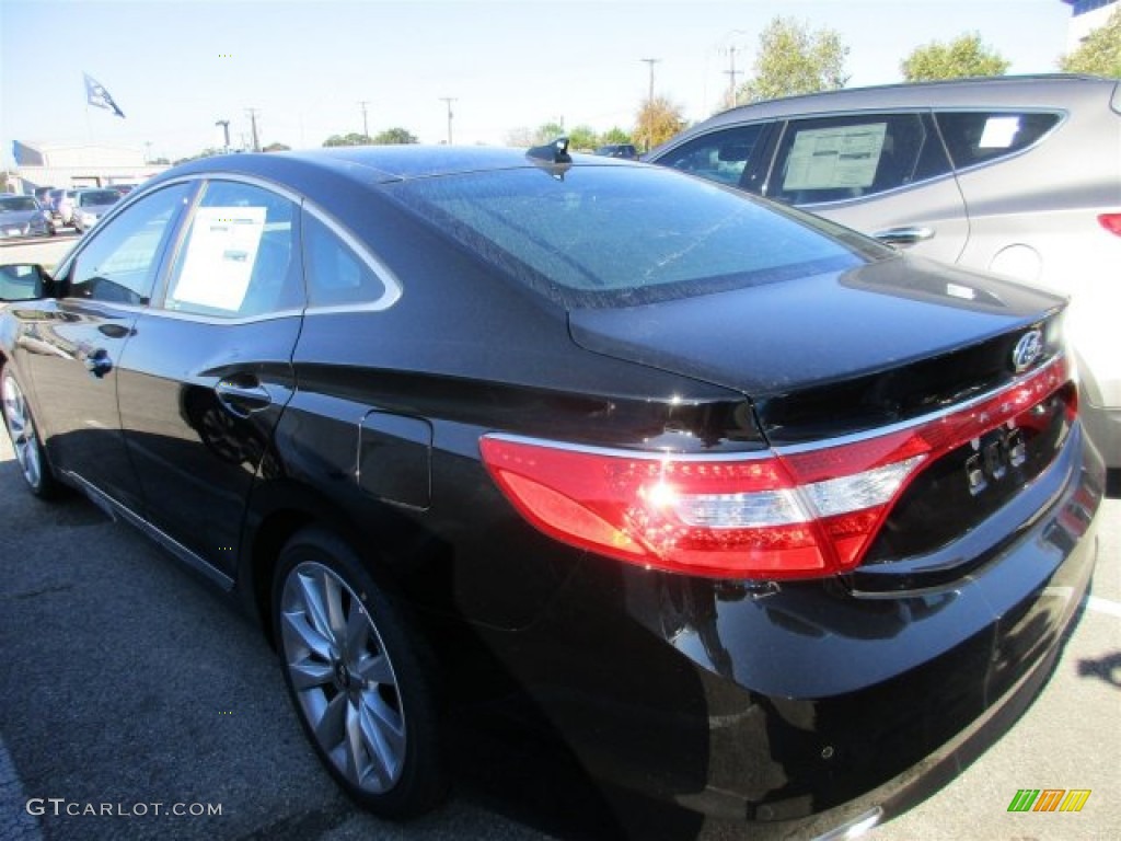 2016 Azera Limited - Eclipse Black / Graphite Black photo #4