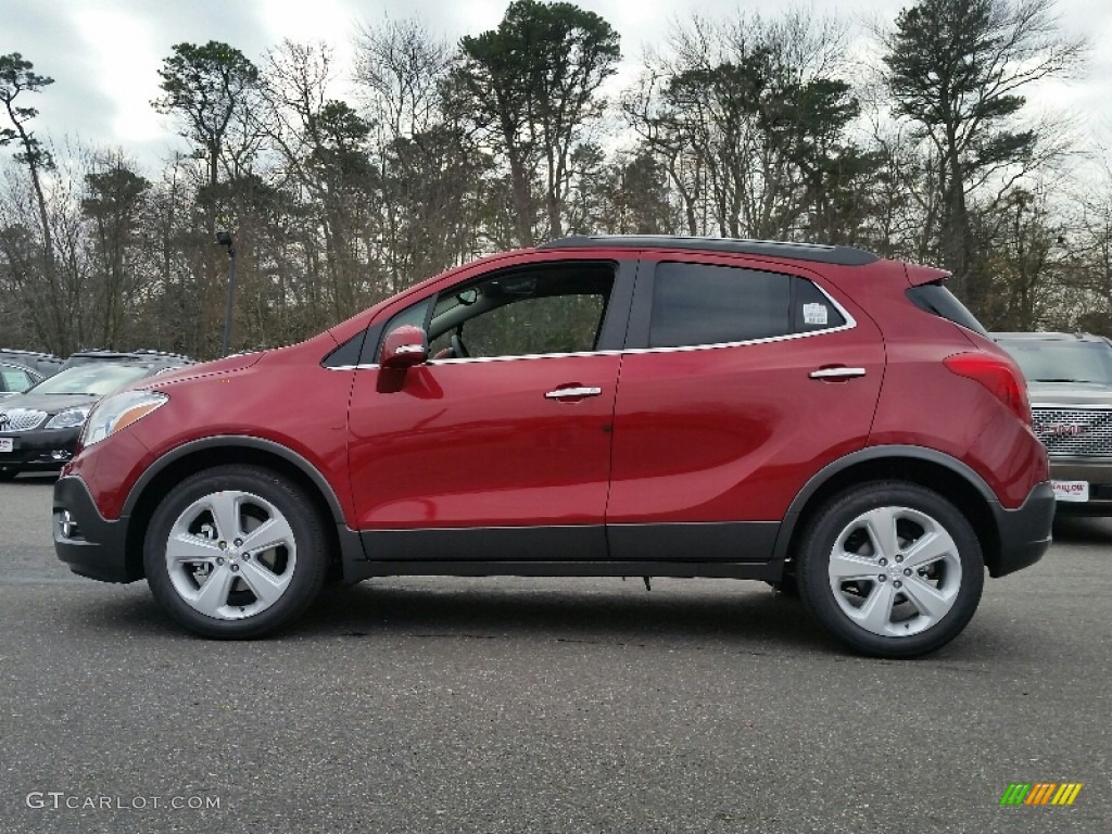 Winterberry Red Metallic 2016 Buick Encore Convenience Exterior Photo #109287304
