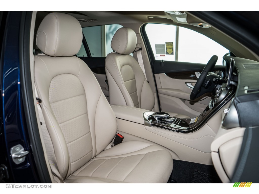 Silk Beige Interior 2016 Mercedes-Benz GLC 300 4Matic Photo #109287670