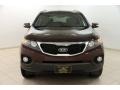 2011 Dark Cherry Kia Sorento LX V6  photo #2