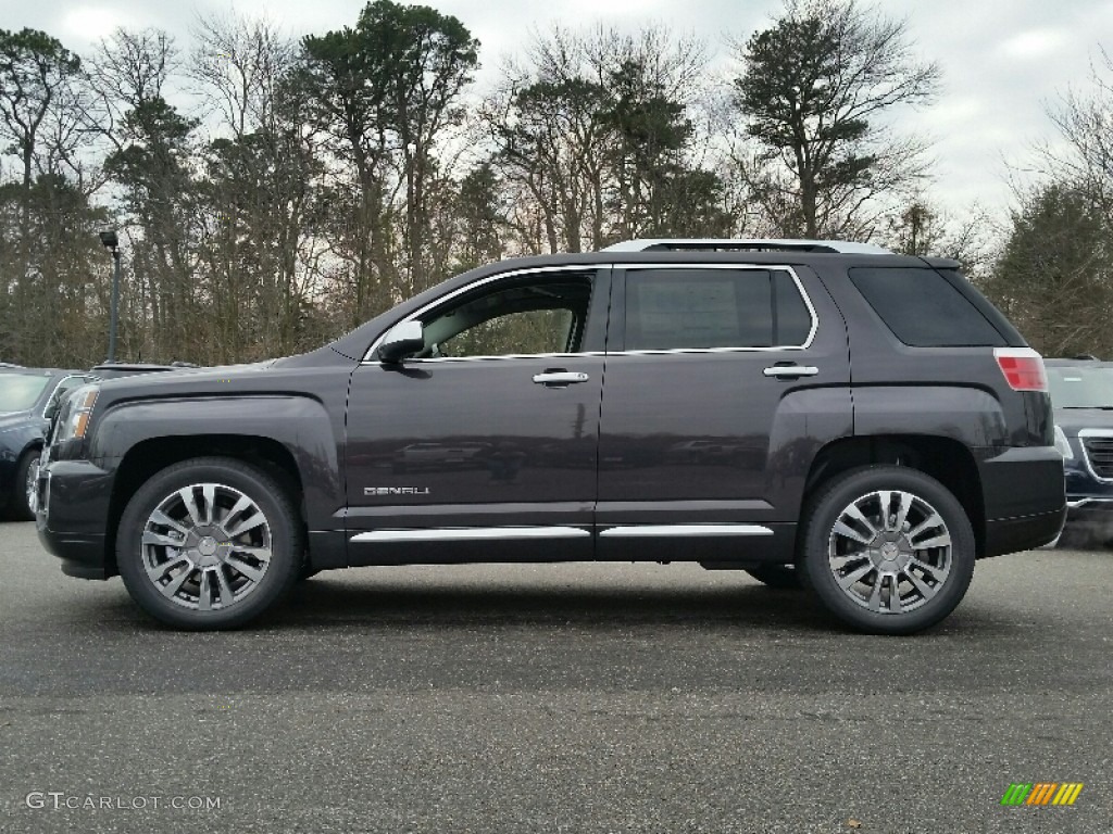 Iridium Metallic 2016 GMC Terrain Denali AWD Exterior Photo #109289521