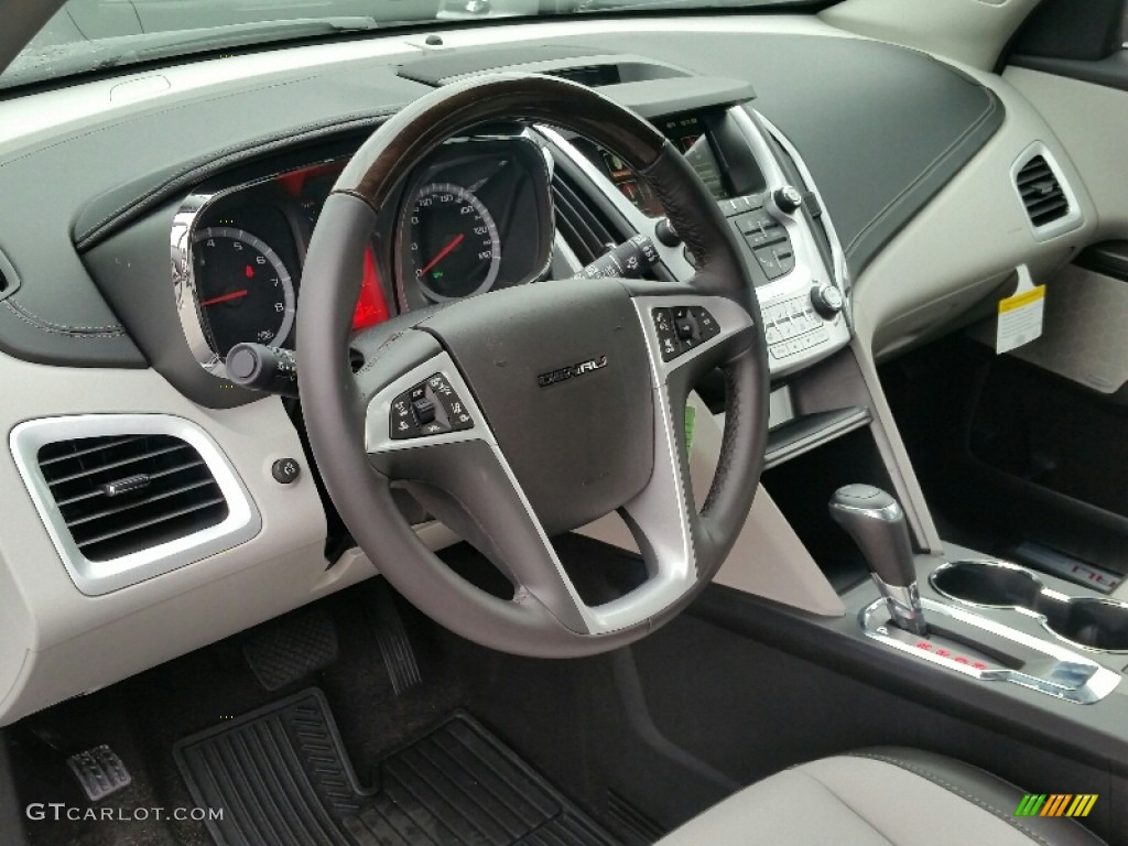 Light Titanium Interior 2016 GMC Terrain Denali AWD Photo #109289647