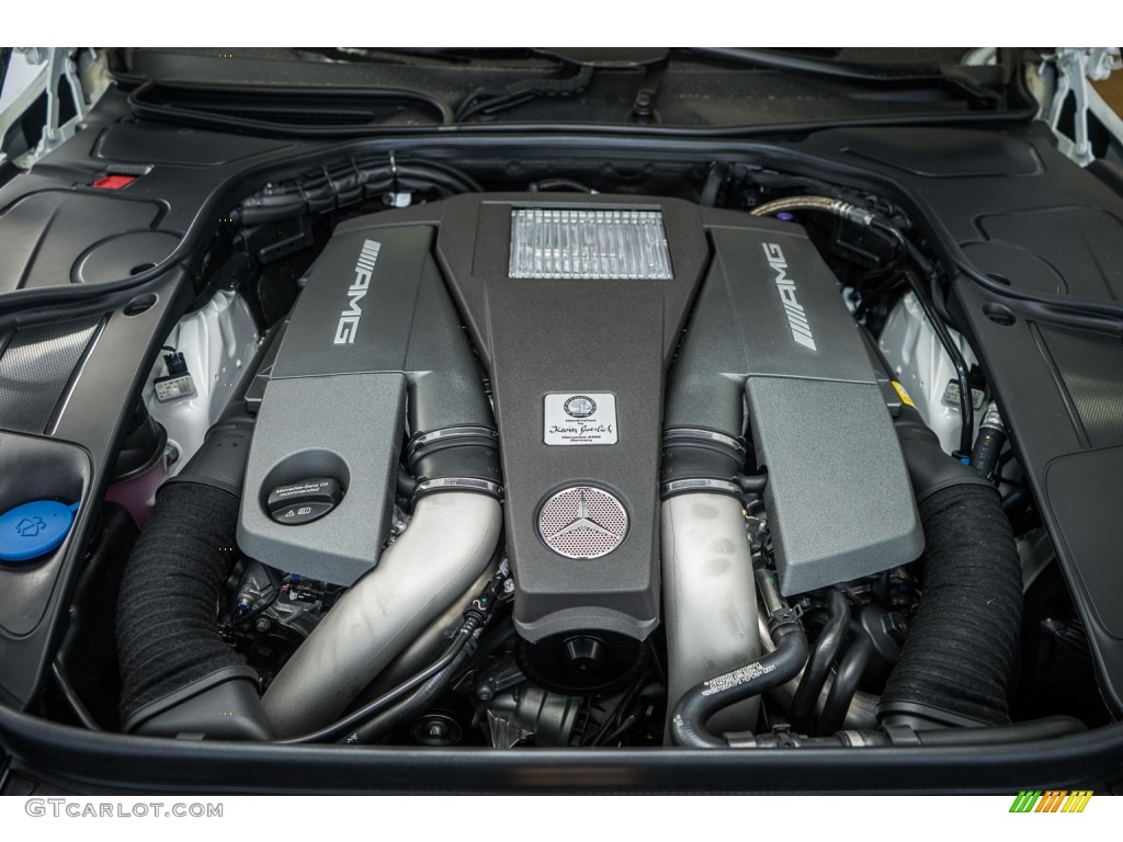 2016 Mercedes-Benz S 63 AMG 4Matic Sedan 5.5 Liter AMG biturbo DOHC 32-Valve VVT V8 Engine Photo #109290397