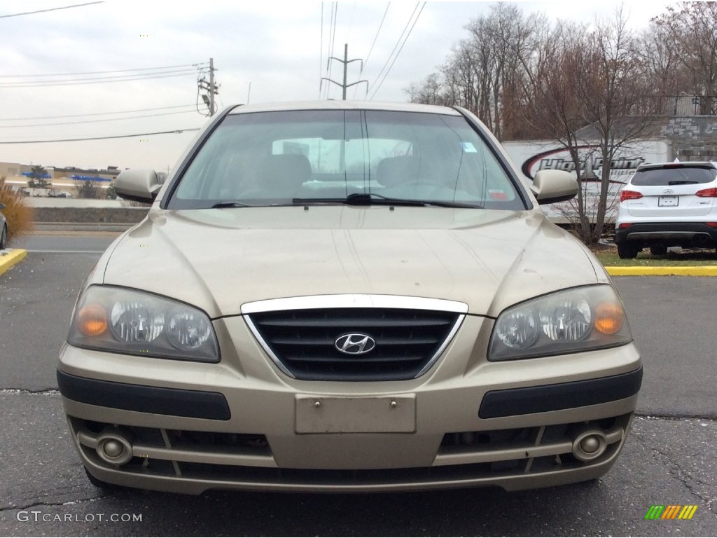 2006 Elantra GT Hatchback - Champagne Beige / Beige photo #2