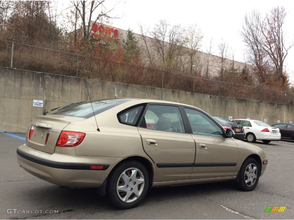2006 Elantra GT Hatchback - Champagne Beige / Beige photo #4